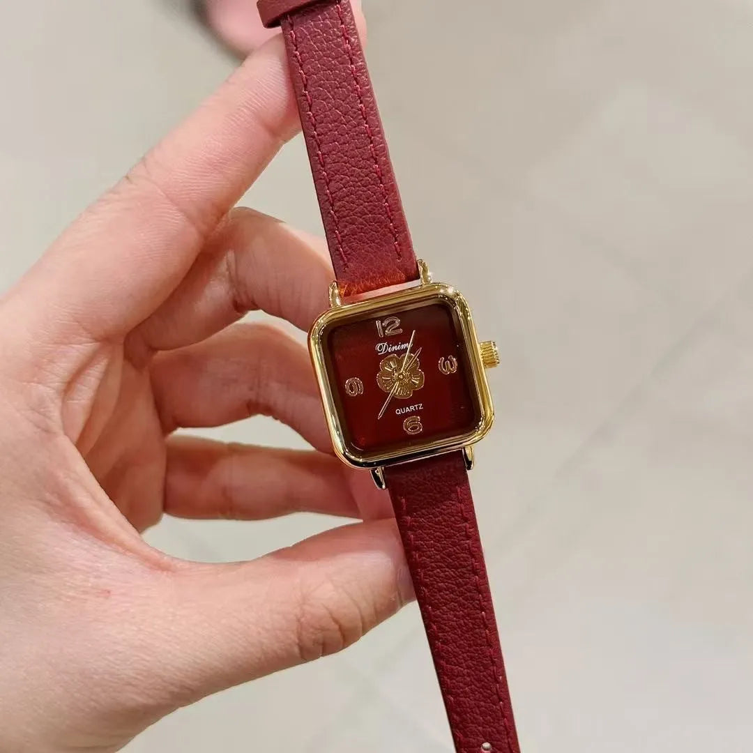 Chinese style alloy women's watch with decorative patterns showing 8mm thickness and multiple design options