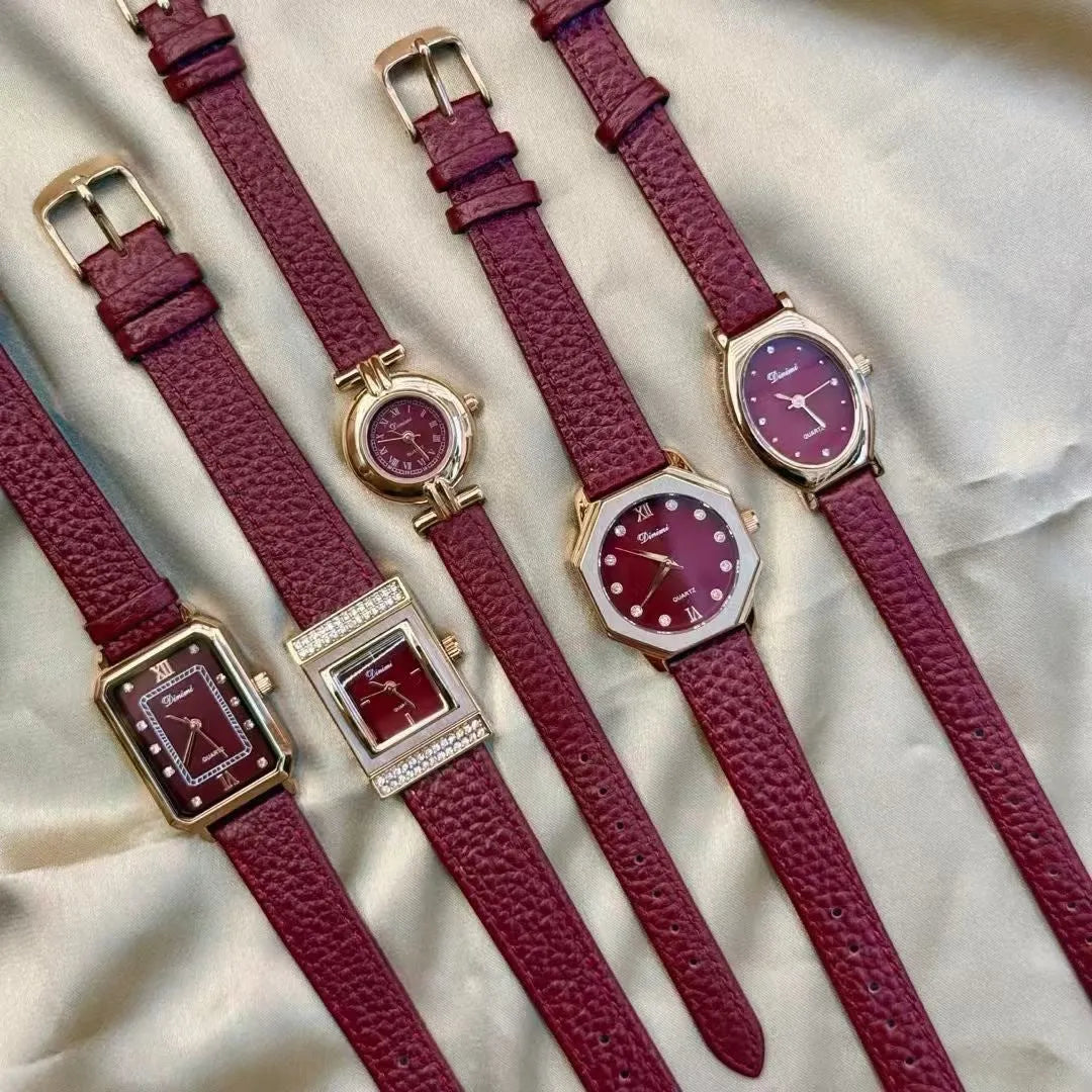 Chinese style alloy women's watch with decorative patterns showing 8mm thickness and multiple design options