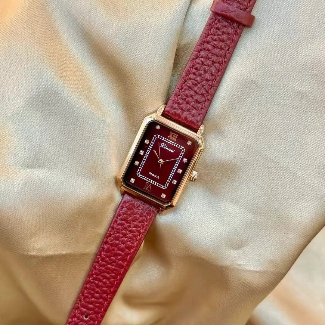 Chinese style alloy women's watch with decorative patterns showing 8mm thickness and multiple design options
