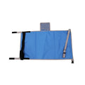 Portable children's aircraft pedal seat extender in nylon with bundle pocket