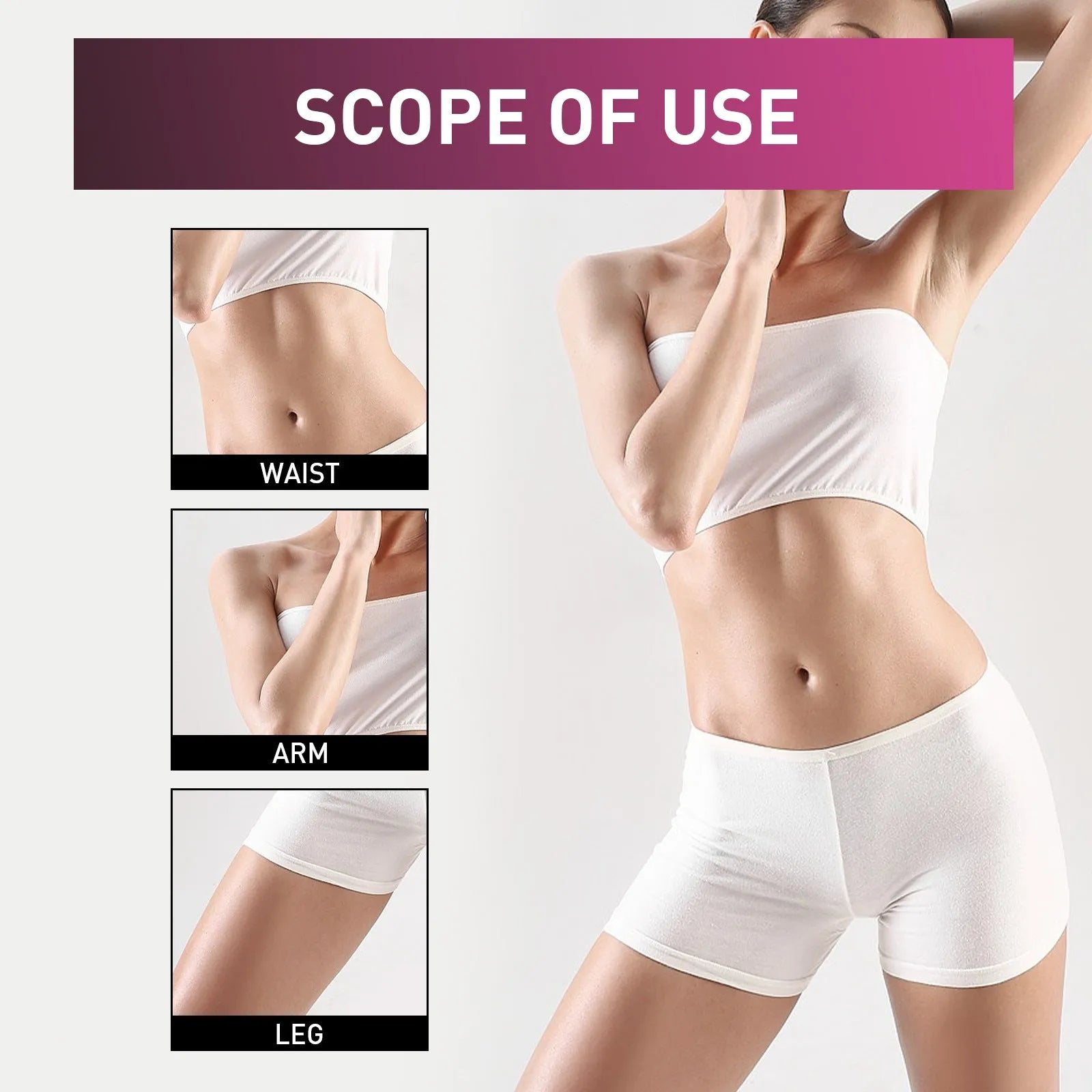 15g tube of ginger body thigh slimming cream with olive oil and hyaluronic acid