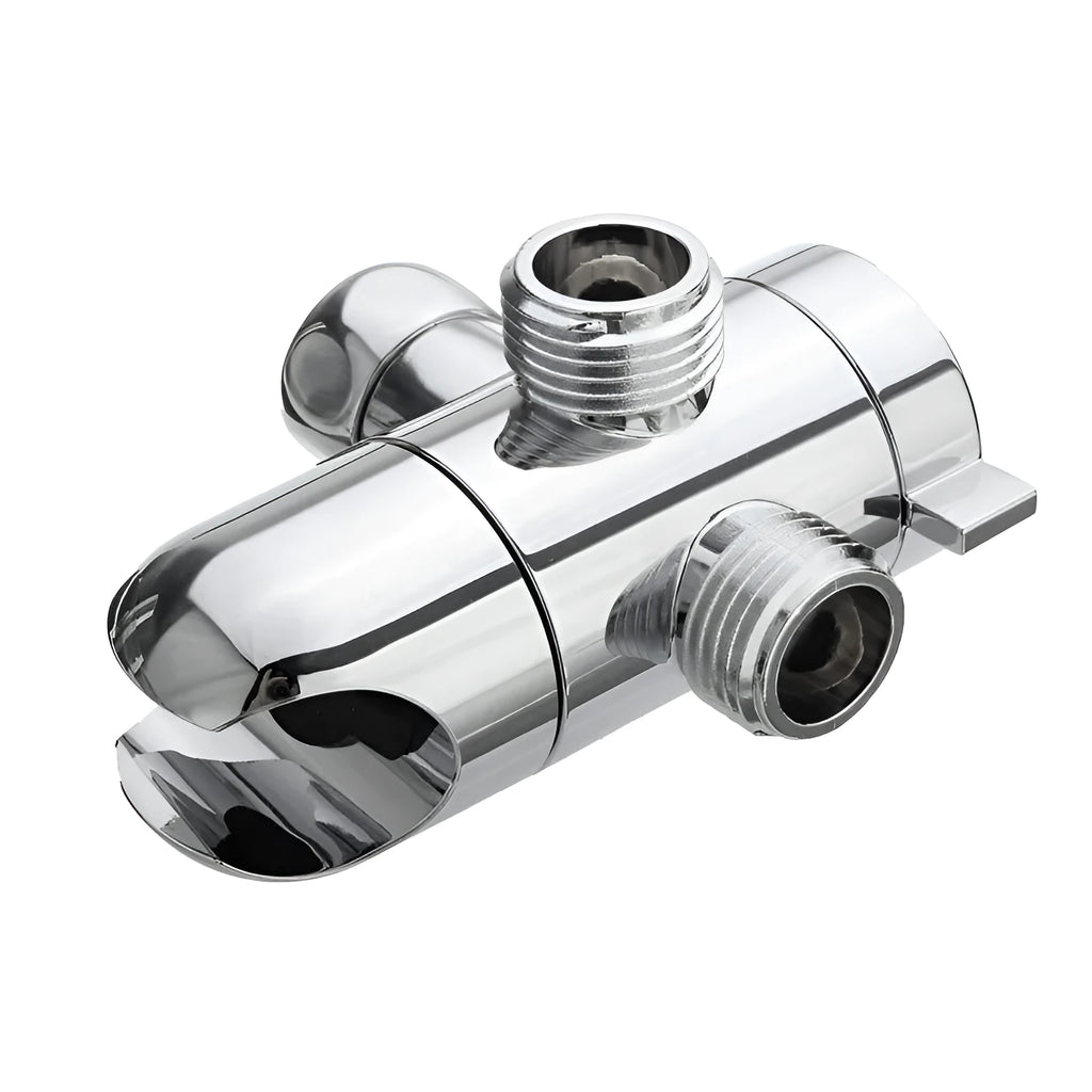 Copper shower water distributor with American bracket fitting