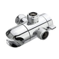 Copper shower water distributor with American bracket fitting
