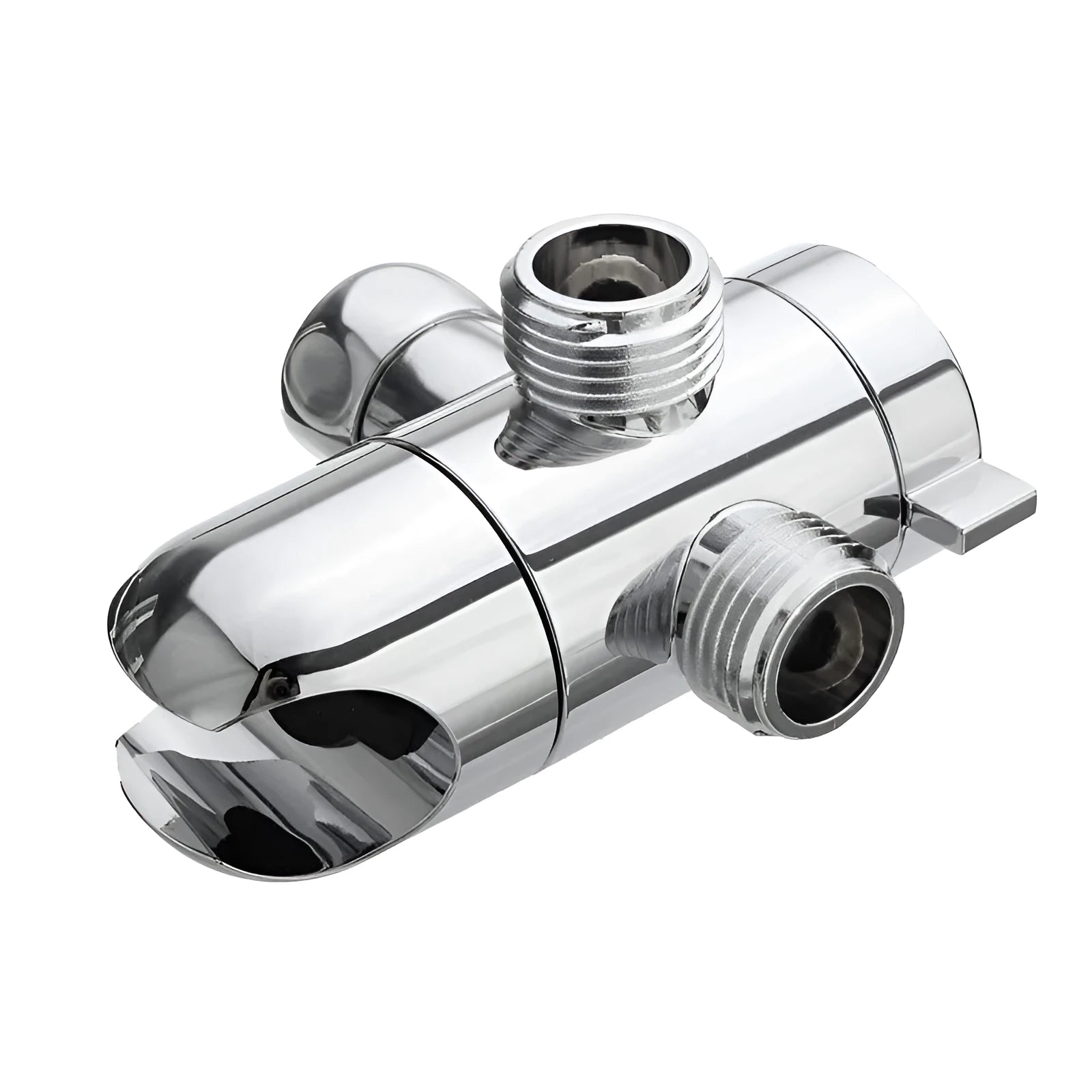 Copper shower water distributor with American bracket fitting