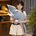 Cartoon little mouse plush doll toy shown in three size options: 32cm, 50cm, and 100cm.