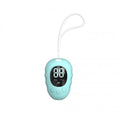 Silicone sleep monitor hand grip device in white colour with charging cable