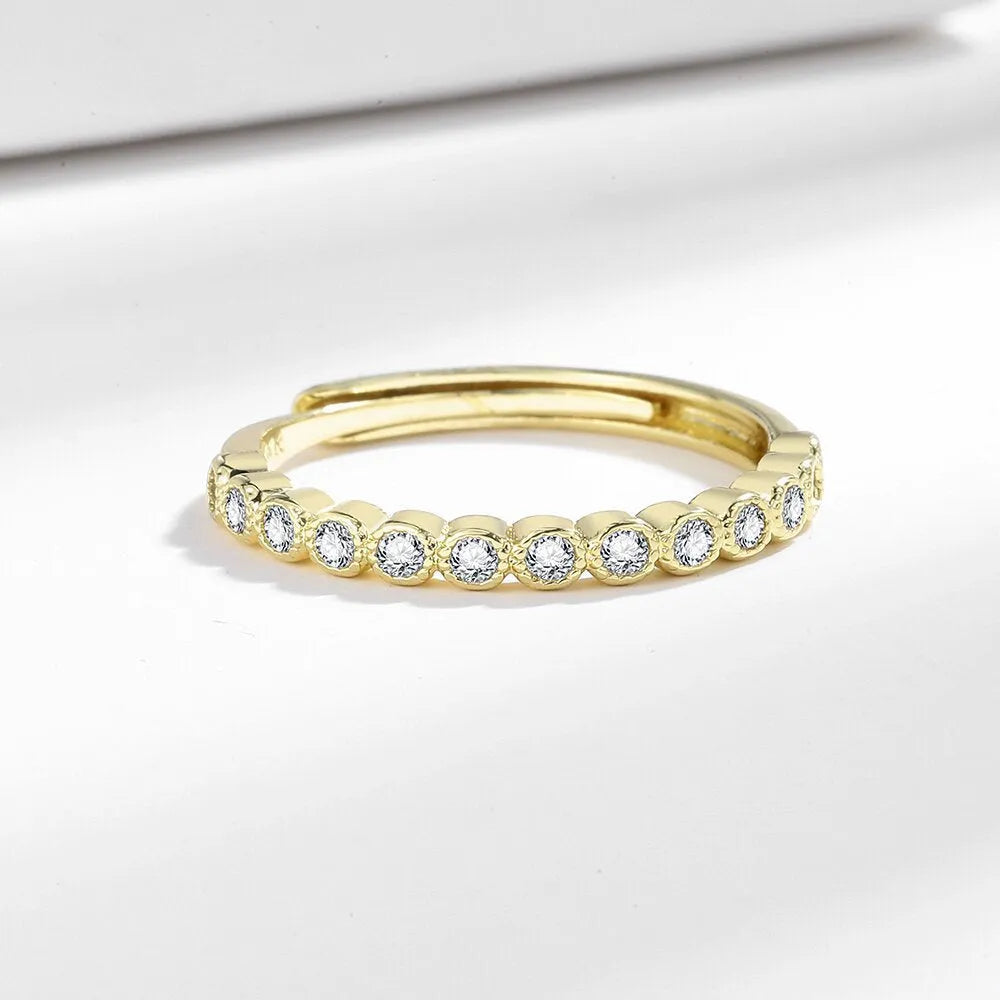 Women's geometric open mouth tail ring in copper with electroplated finish in white gold or yellow gold colour options