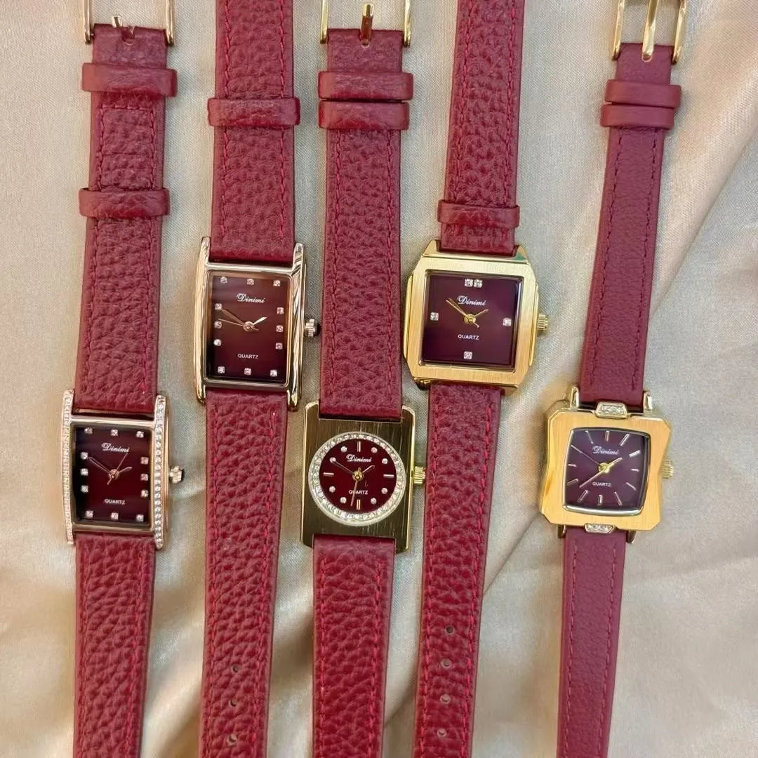 Chinese style alloy women's watch with decorative patterns showing 8mm thickness and multiple design options