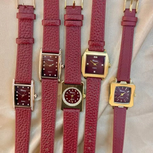 Chinese style alloy women's watch with decorative patterns showing 8mm thickness and multiple design options