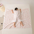 Anti-kick sleeping bag multifunctional blanket in various colours and sizes