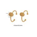 Golden stainless steel ring setting with totem pattern in multiple shape options