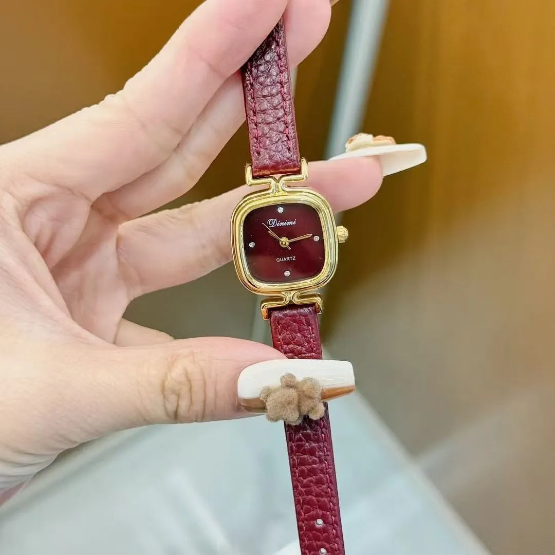 Chinese style alloy women's watch with decorative patterns showing 8mm thickness and multiple design options
