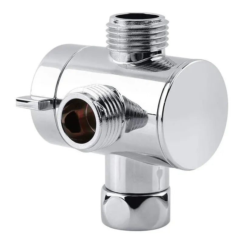 Copper shower water distributor with American bracket fitting