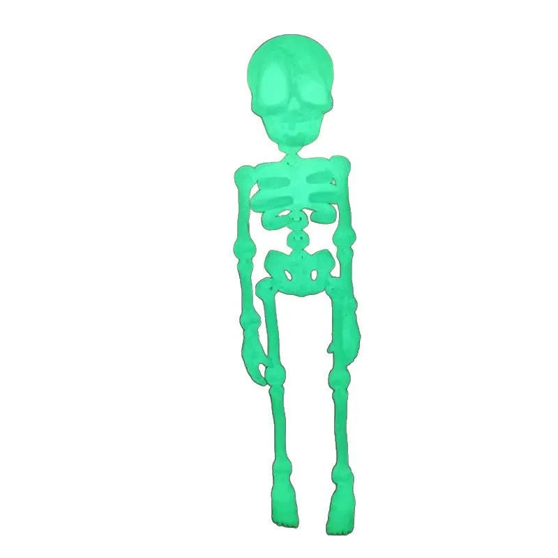 3D printed PLA skull refrigerator magnet decoration in multiple colours with 18cm height