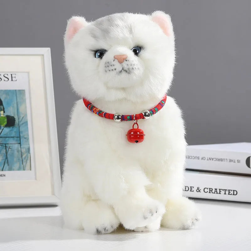 Coloured adjustable pet collar with ethnic embroidery and a metal bell, shown on a dog.