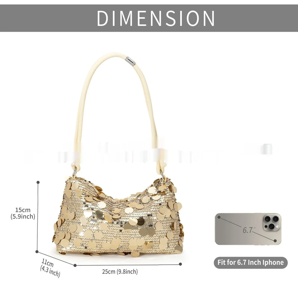 Soft polyester women's crossbody shoulder bag in black, shown from the front.