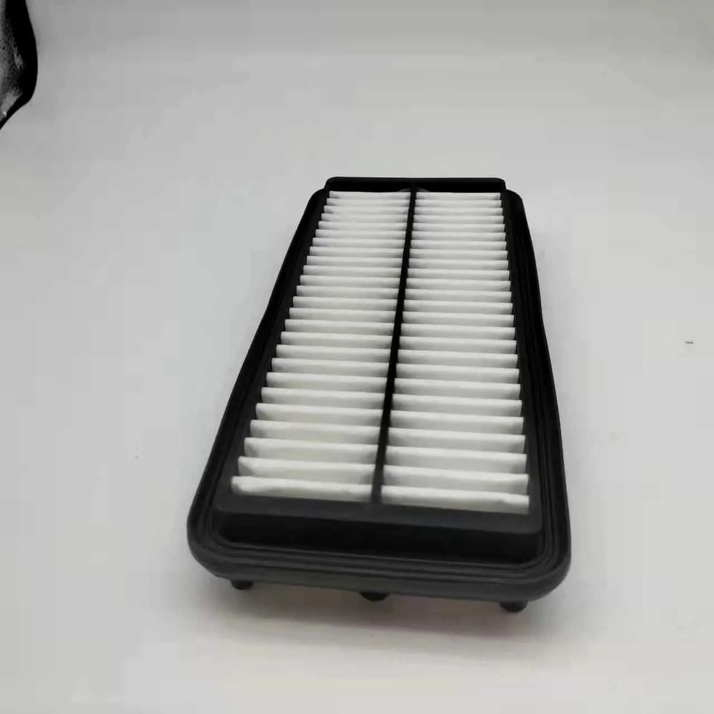 Black car air filter replacement part measuring 256mm by 113mm by 40mm for Modern vehicles