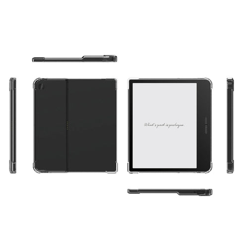 Transparent airbag protective phone case for 7-inch Xiaomi e-book reader with TPU shockproof construction