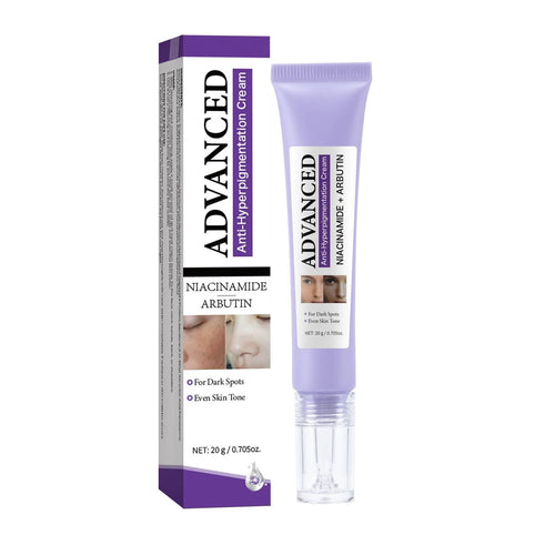 20g tube of anti-pigmentation face cream for women with universal skin type formula
