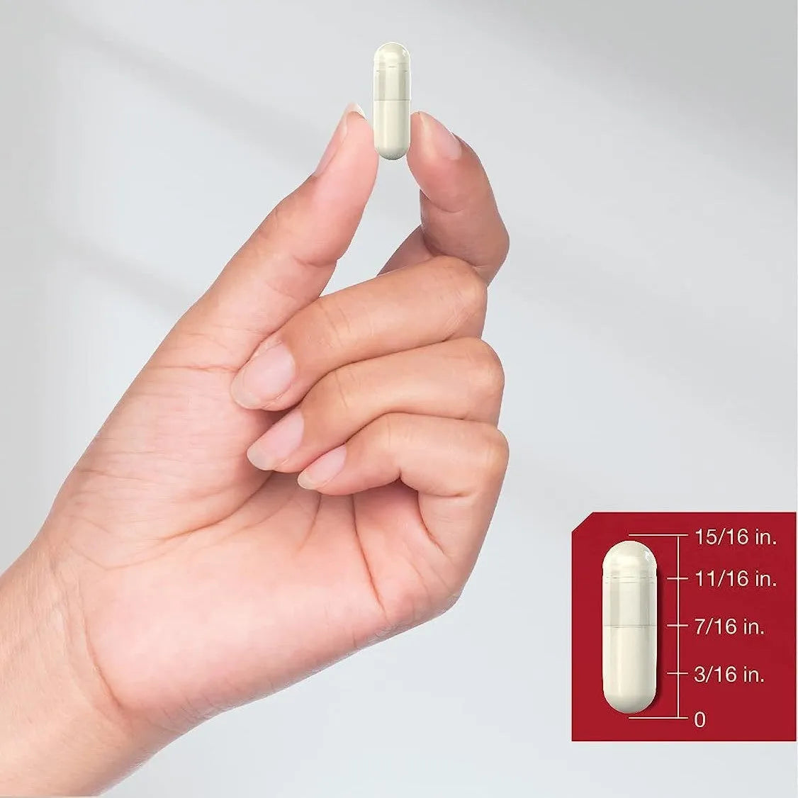 Bottle of 150 apple cider vinegar capsules dietary supplement tablets