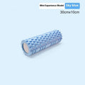 EVA foam roller for fitness in multiple sizes and colours including black, grey, pink