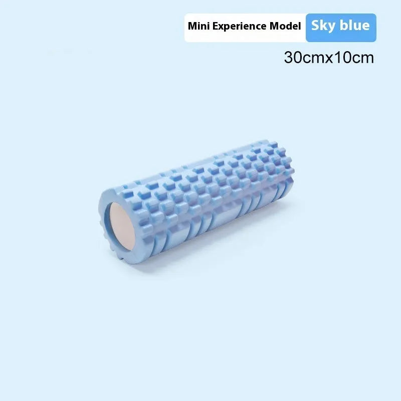 EVA foam roller for fitness in multiple sizes and colours including black, grey, pink