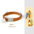 A small dog's polyester elastic pet collar in a solid colour with a monochrome pattern.
