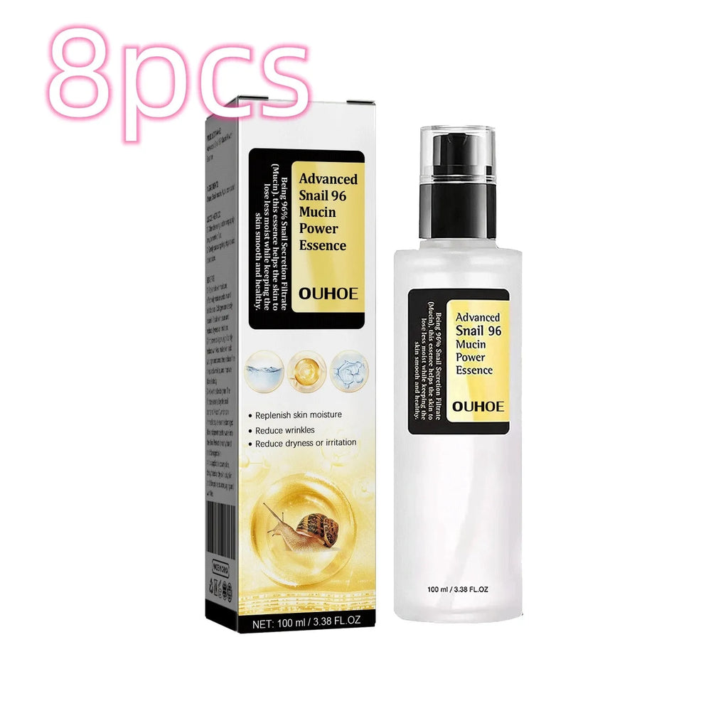 Original snail serum collagen facial treatment 100ml bottle with hyaluronic acid