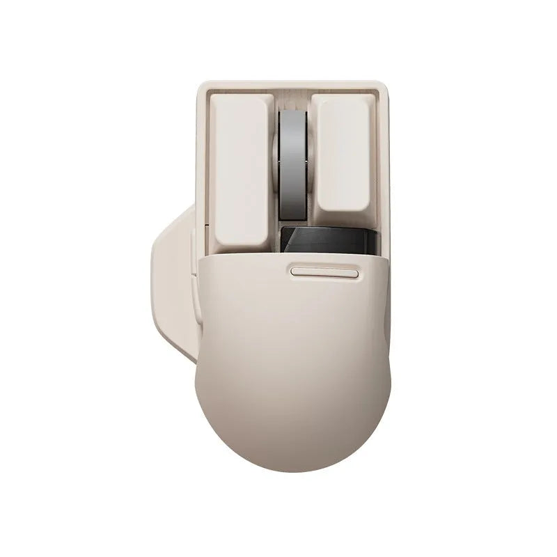 Xiaoqiao wireless computer mouse with 7 buttons and four-way roller in standard 100-120mm ergonomic design