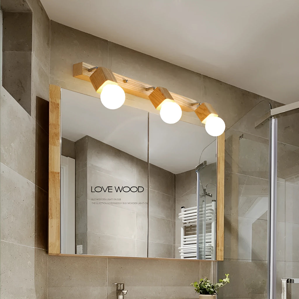 24cm diameter LED wall lamp with single head design and adjustable white, warm, or tricolour lighting options