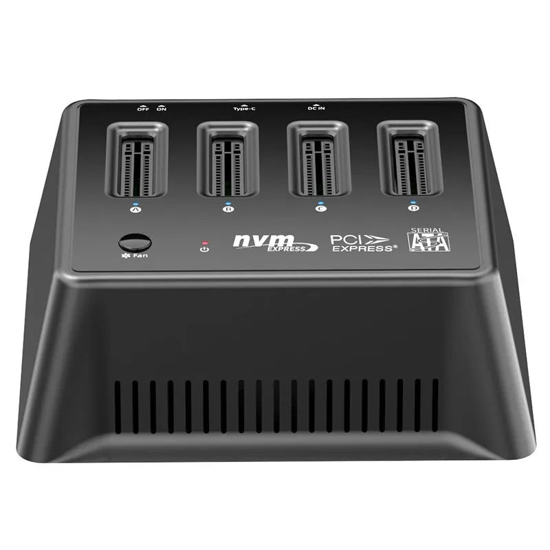 Aluminium M.2 SSD heatsink cooler for dual protocol drives, colour K30174P2.