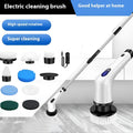 White ABS plastic handheld cleaning ball with accessories and international plug specifications