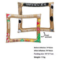 Christmas inflatable photo frame PVC prop for festive photography and interactive play