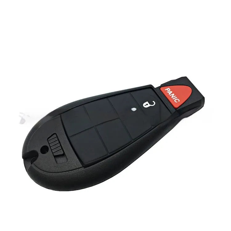Dodge Chrysler car key shell replacement with ABS brass construction measuring 85x42x15mm