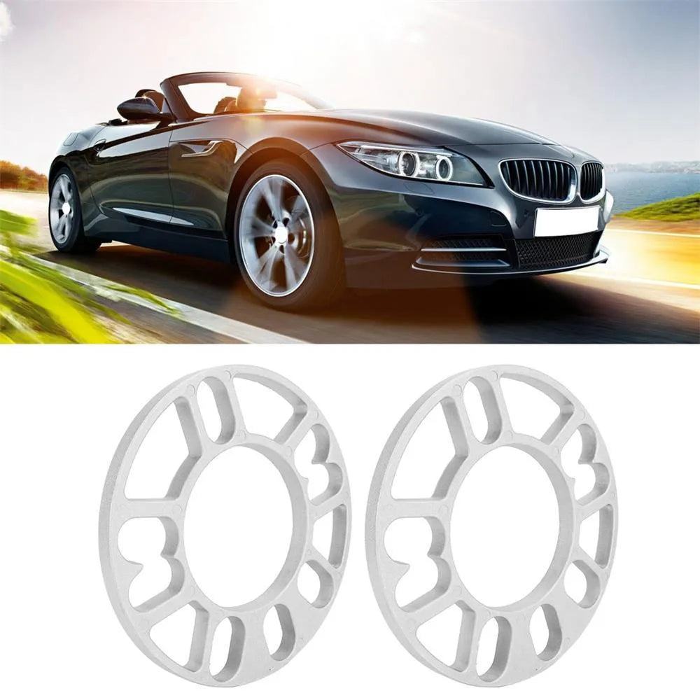 ET wheel spacer gasket for automotive hub modification in various thicknesses