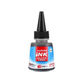 Oil-based quick-dry waterproof woodworking marker pen in four colours.