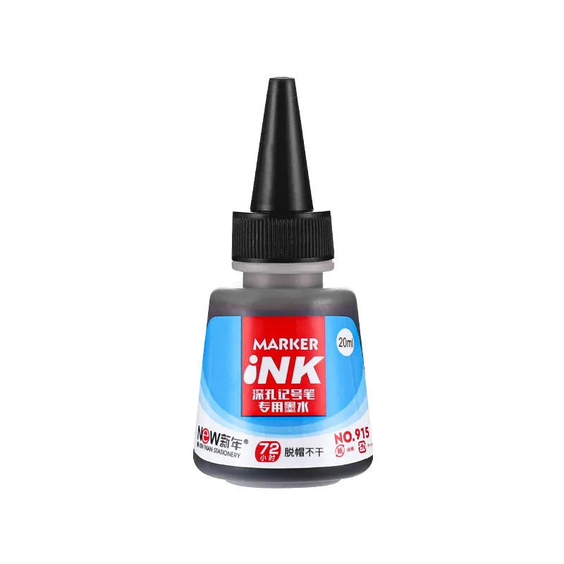 Oil-based quick-dry waterproof woodworking marker pen in four colours.