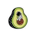 Colourful cartoon fruit design zinc alloy brooch with letter shape on fabric