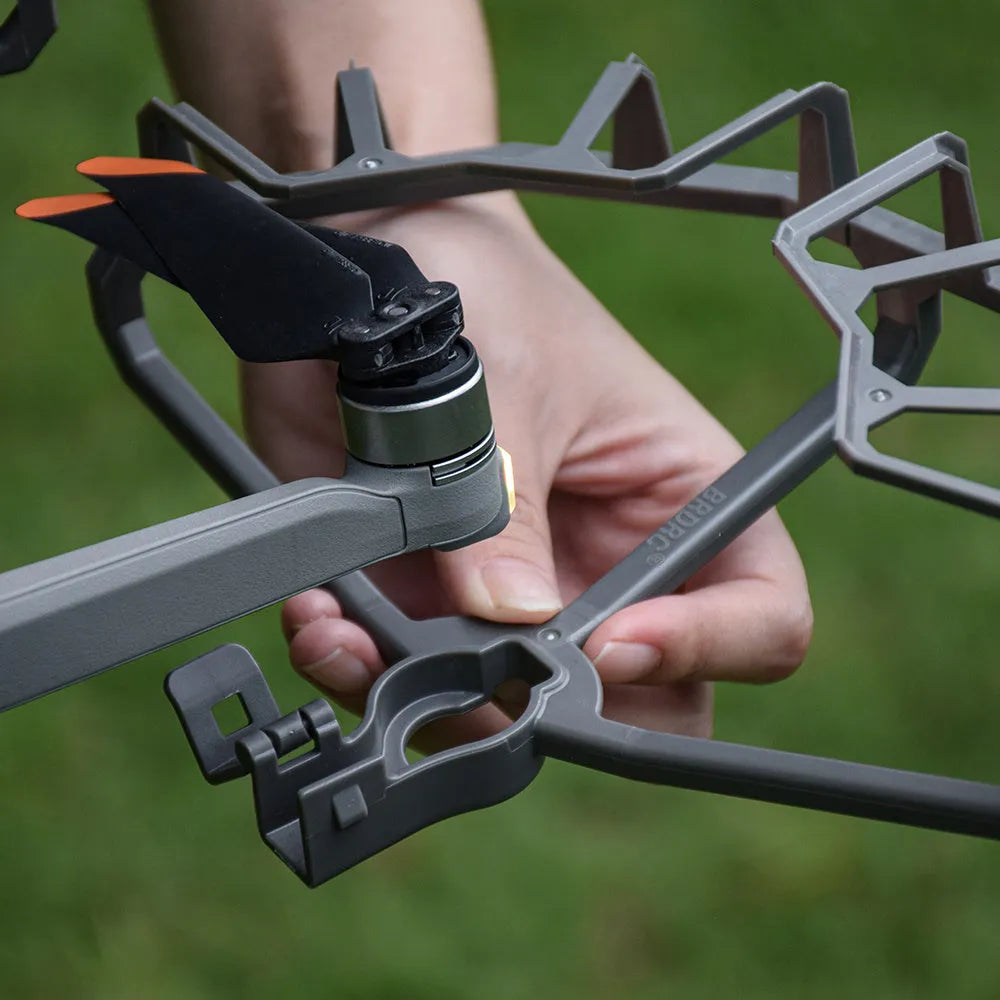 Grey ABS propeller anti-collision protection ring for DJI Mavic Air 2 and Air 2S drones.