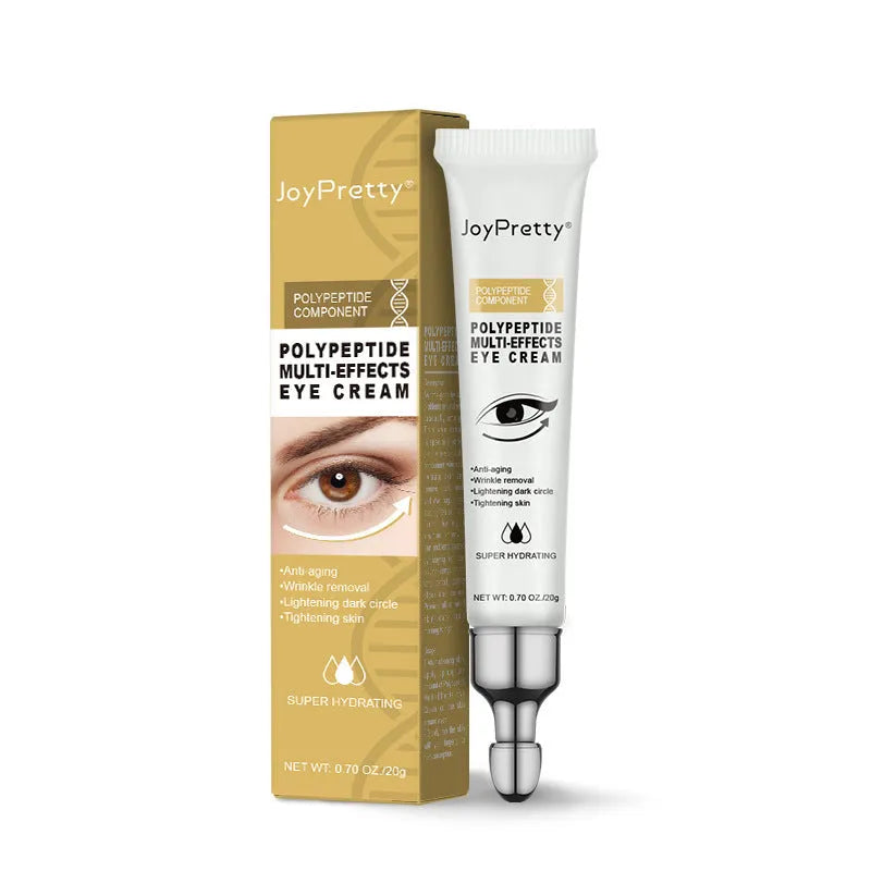 20g anti dark circle eye cream with peptides for reducing puffiness and moisturising skin
