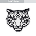 Aluminium car body sticker with animal motif designs for vehicle modification
