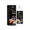 Car interior polish paste tube measuring 3.8 by 12.3 centimetres in box packaging