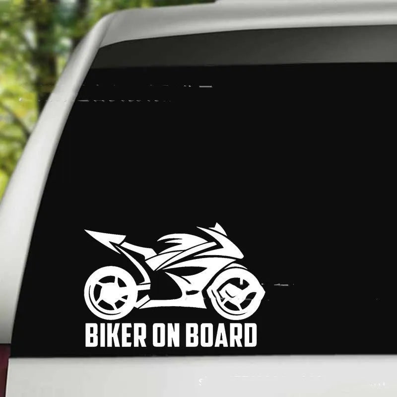 PET reflective stickers for motorcycles and cars in multiple colours and sizes