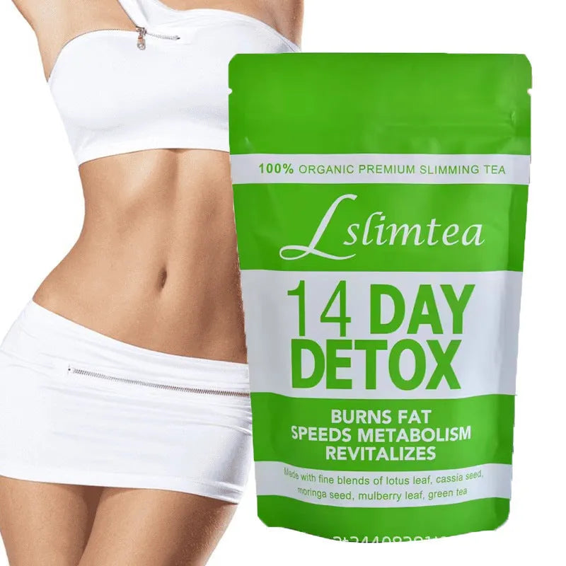 14 Days Herbal Detoxification Diet Tea pack with 14 individual 3g sachets