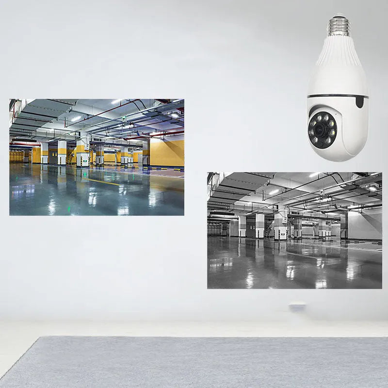 Minions character wireless surveillance camera with wide-angle lens
