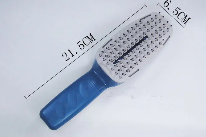 Pet comb with air purification function showing removable brush head and 78 comb teeth.