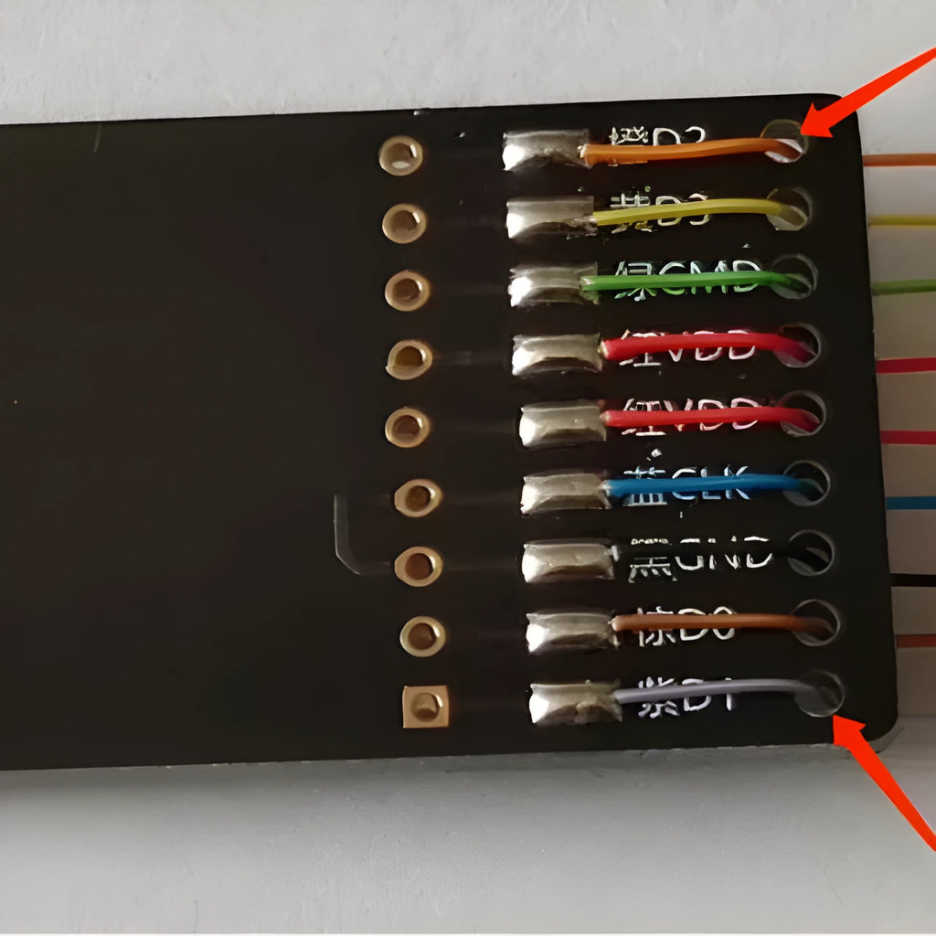 EMMC read and write tool for car audio host maintenance on BMW, Audi, Mercedes-Benz, Porsche