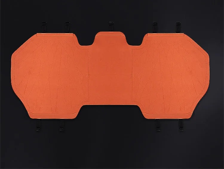 Tailored ultra thin leather car seat cover with gradient hole design in multiple colour options