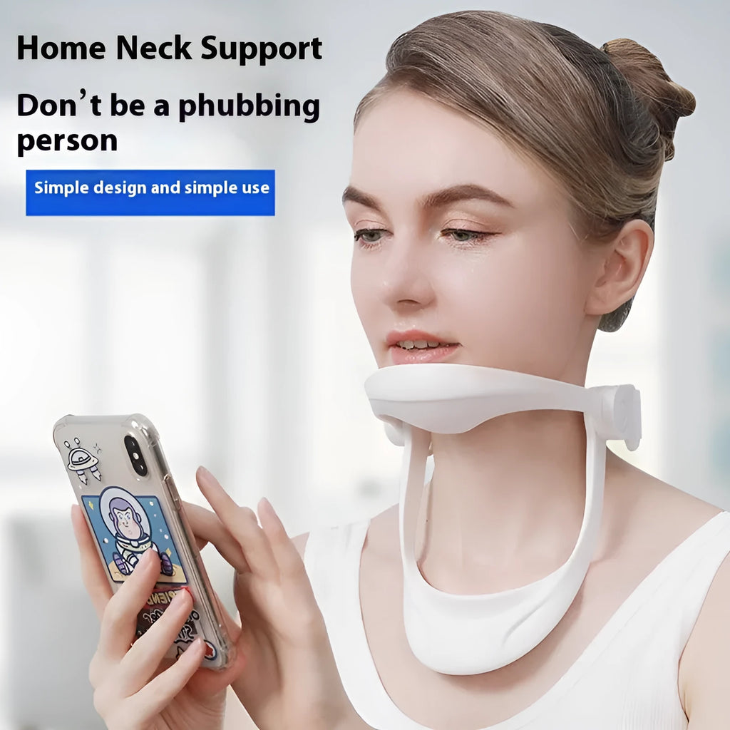 PP plastic cervical neck brace with shoulder forward support in multiple colour options