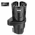 Second generation upgrade car cup holder modification accessory in ABS plastic with carbon fibre or matte colour options